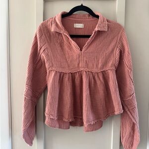 100 percent cotton baby doll boutique shirt